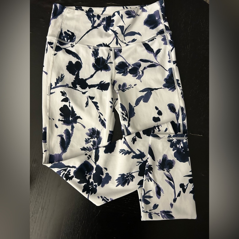 Athleta floral leggings
